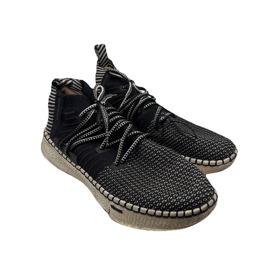 BrandBlack  Black/‎ White Oreo Delta Vibram basketball shoe knit Men's - Sz 10